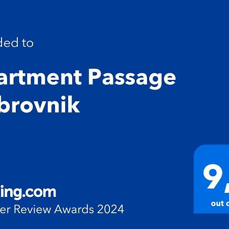 Apartment Passage Дубровник Екстериор снимка